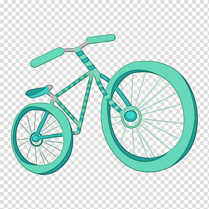 Watercolor Background Frame, Paint, Wet Ink, Bicycle Pedals, Bicycle Wheels, Bicycle Frames, Bicycle Saddles, Road Bicycle transparent background PNG clipart