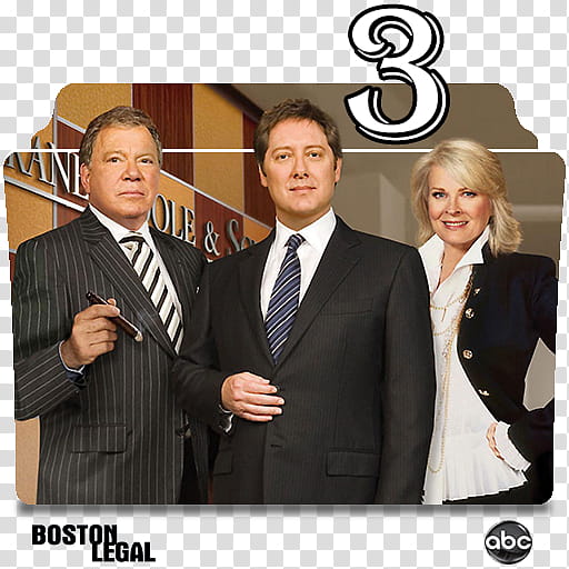 Boston Legal series and season folder icons, Boston Legal S ( transparent background PNG clipart