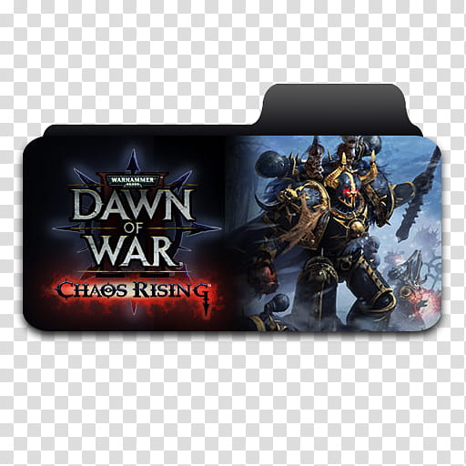 Game Folder Icon Style  , Dawn of War II, Chaos Rising transparent background PNG clipart