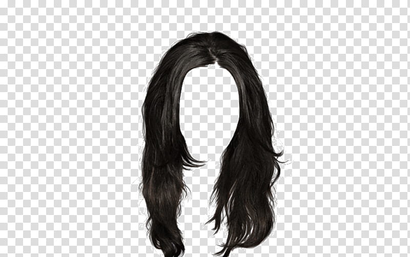 Midnight Black Synthetic Hair Wig - wide 8
