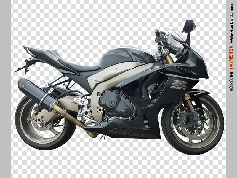 Suzuki GSX R  K right transparent background PNG clipart