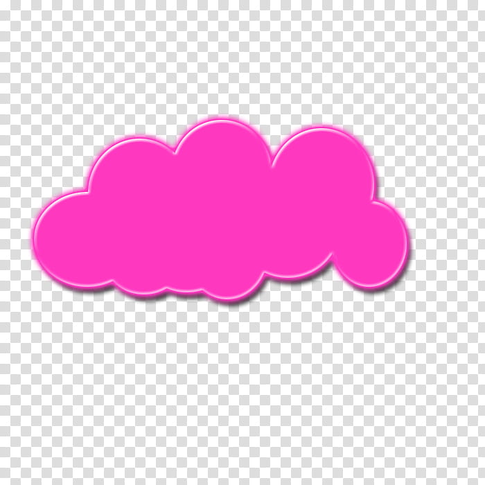 pink cloud icon transparent background PNG clipart