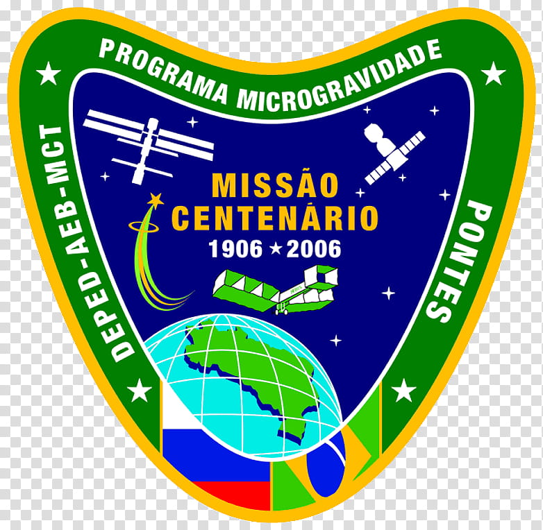 Astronaut, International Space Station, Brazilian Space Agency, Astronaut, Roscosmos, Soyuz, Outer Space, Mission Patch transparent background PNG clipart