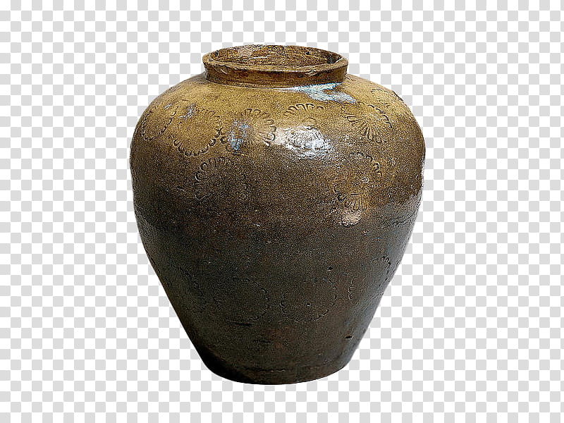 , brown clay jar transparent background PNG clipart