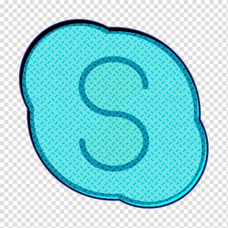 chat icon communication icon media icon, Skype Icon, Social Icon, Video Icon, Aqua, Turquoise, Teal, Line transparent background PNG clipart