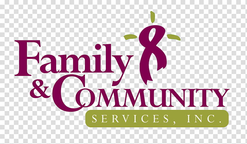 Family Logo, COMMUNITY SERVICE, Kent State University, Family Community Services Inc, Department Of Family And Community Services, Text, Pink, Purple transparent background PNG clipart