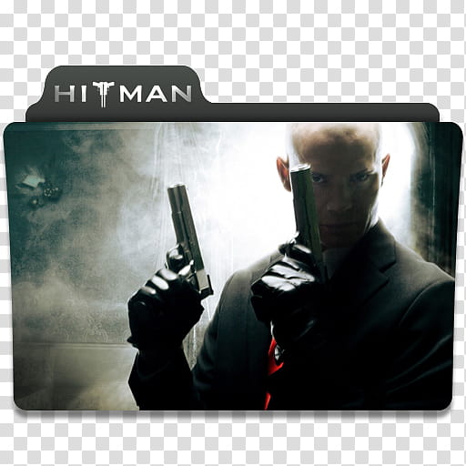 H Movie Folder Icon Pack, hitman transparent background PNG clipart