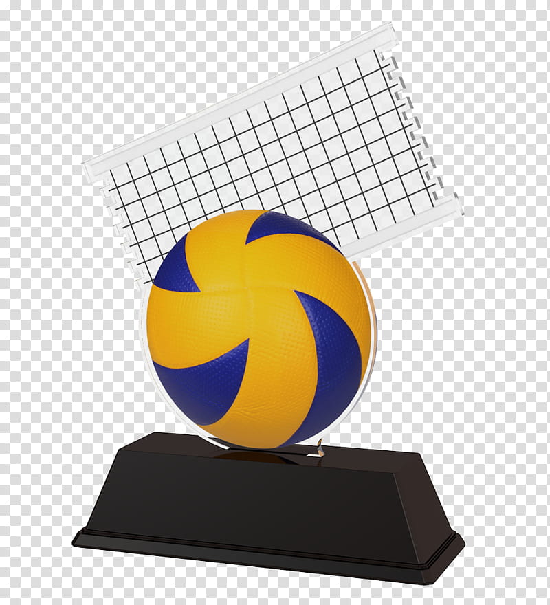 Volleyball, Trophy, Sports, Pop Art, Poster, Yellow transparent background PNG clipart