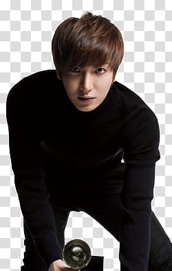 Super Junior A CHa , man holding camera transparent background PNG clipart
