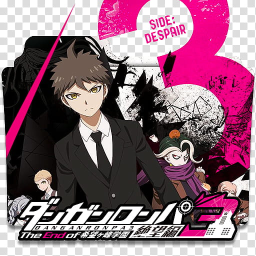 Anime Icon , Danganronpa  Zetsubou-hen v, The End of Daganronpas transparent background PNG clipart