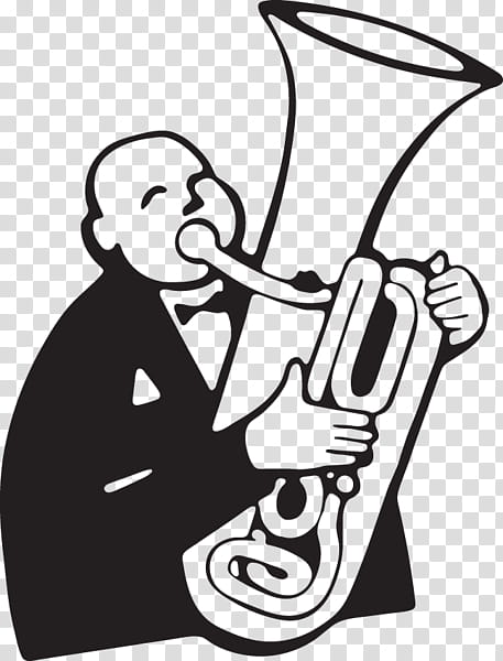 Book Drawing, Tuba, Tuba Player, Cartoon, Sousaphone, Music, Caricature, Musical Instrument transparent background PNG clipart