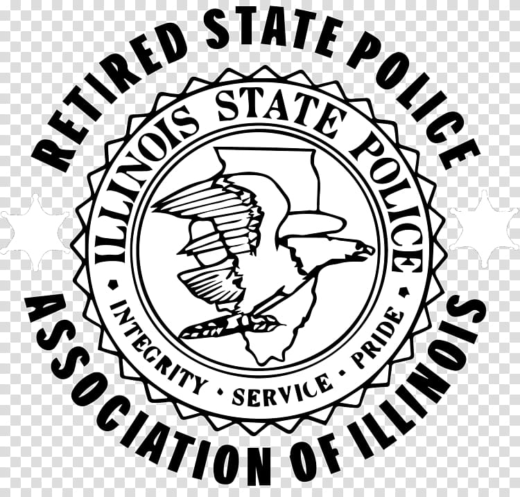 Police, Logo, Organization, Line Art, Illinois State Police, Recreation, Plants, White transparent background PNG clipart