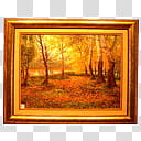 Peinture, Bosque en otoño Moises Perez icon transparent background PNG clipart