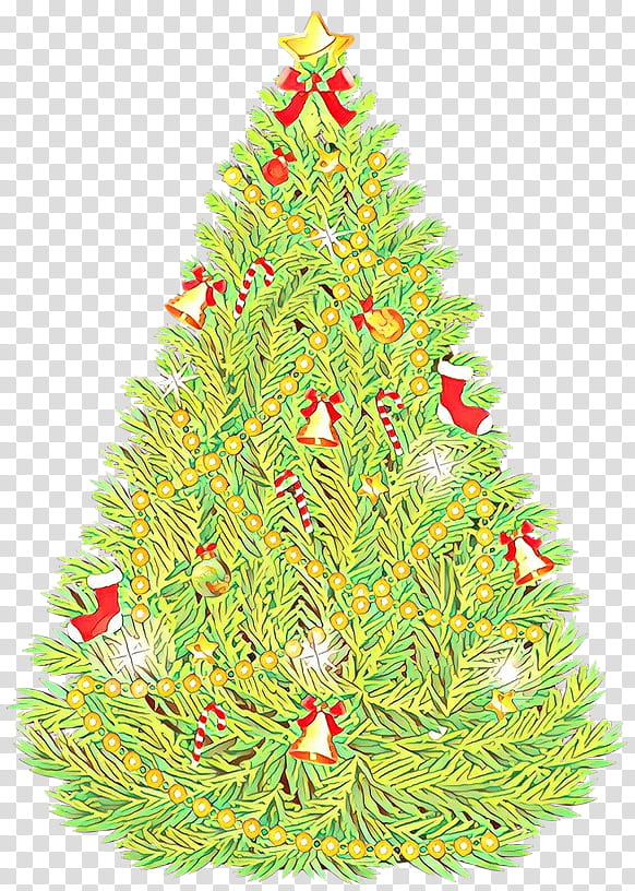 Christmas tree, Cartoon, Shortleaf Black Spruce, Yellow Fir, Colorado Spruce, Oregon Pine, Canadian Fir, White Pine transparent background PNG clipart