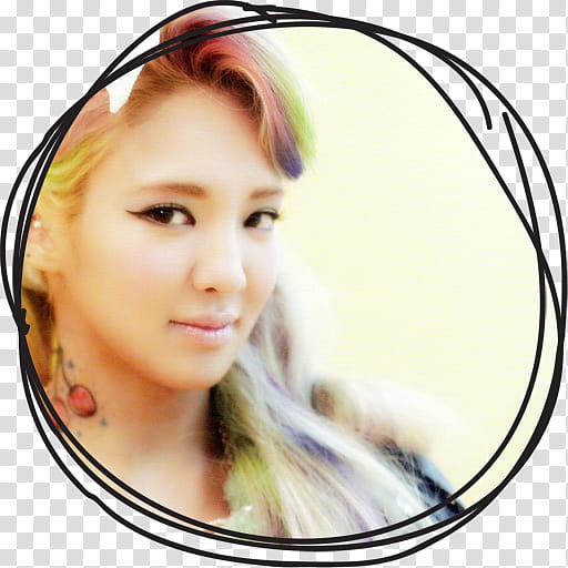 Hyoyeon IGAB Circle Lines Folder Icon , Hyoyeon , Girls Generation Hyoyeon transparent background PNG clipart