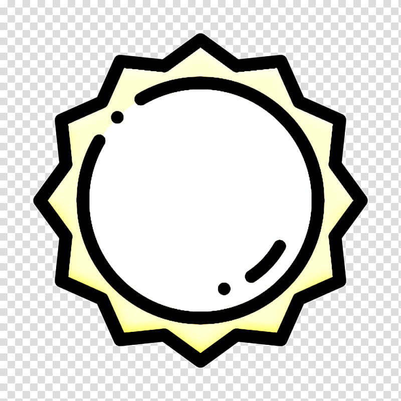 Esoteric icon Sun icon, Yellow, Emblem, Circle transparent background PNG clipart