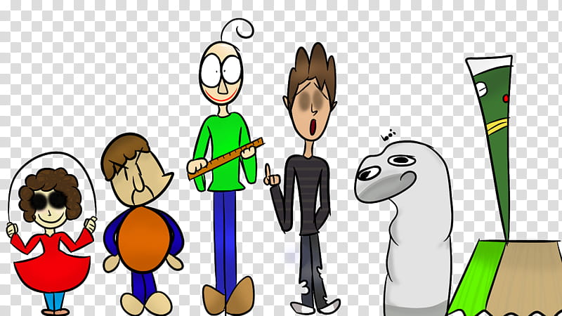 Free Download Baldi Basics All Characters Transparent Background