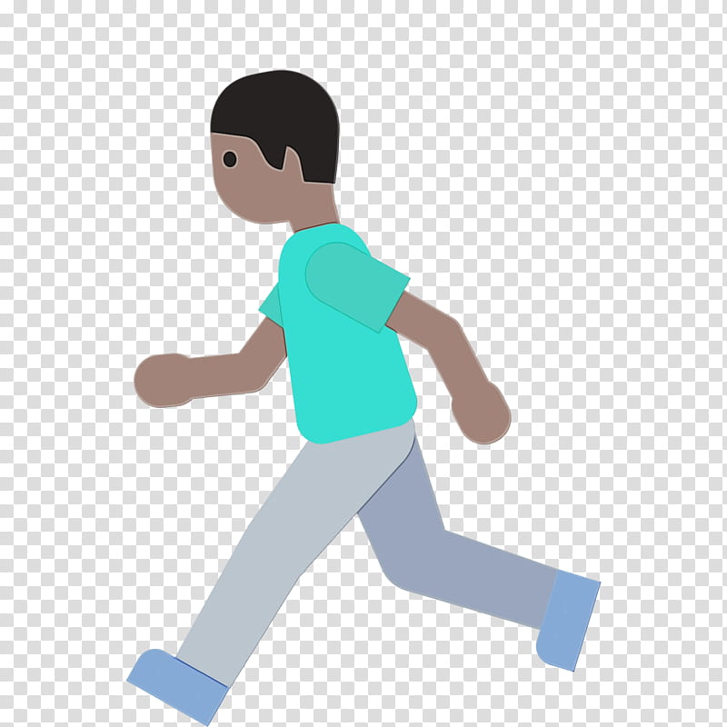 cartoon standing jumping running recreation, Watercolor, Paint, Wet Ink, Cartoon, Animation, Child, Balance transparent background PNG clipart