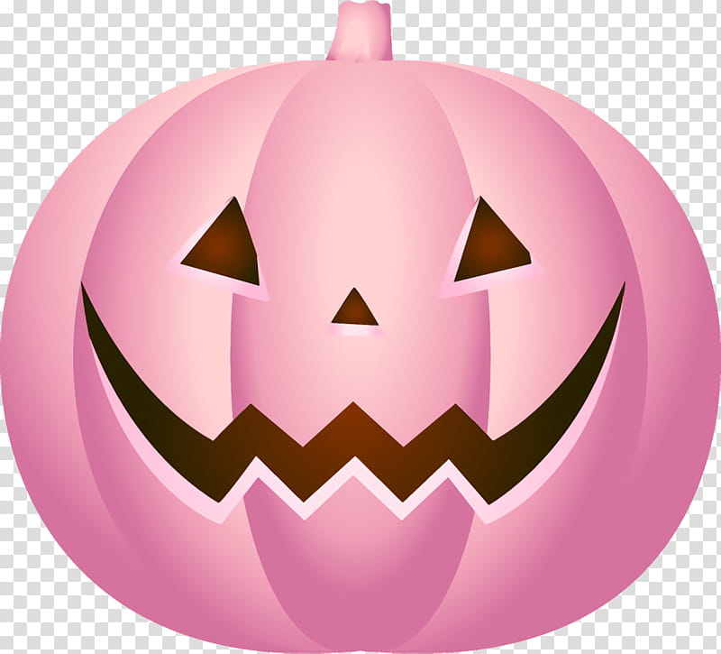 Jack-o-Lantern Halloween pumpkin carving, Jack O Lantern, Halloween , Pink, Purple, Magenta, Plant, Fruit transparent background PNG clipart
