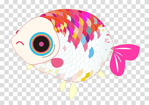 , white and multicolored ranchu goldfish illustration transparent background PNG clipart