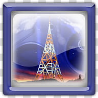 Gloss Dock Icons, Adobe_After_Effects, transmission tower illustration transparent background PNG clipart