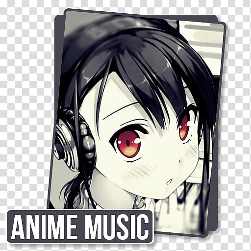 Anime Icon , Anime Music, Anime Music anime movie folder icon transparent background PNG clipart