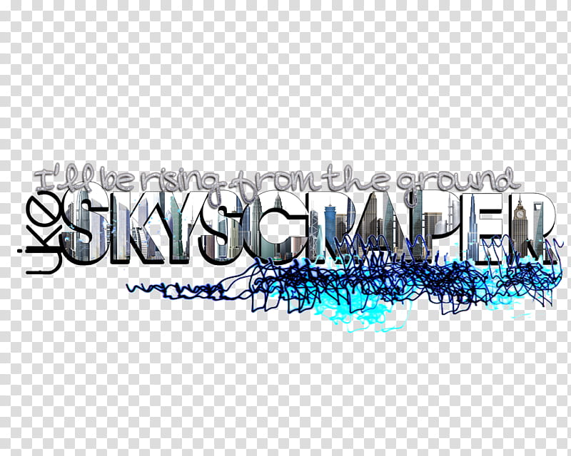 Skyscraper, Skycraper text transparent background PNG clipart