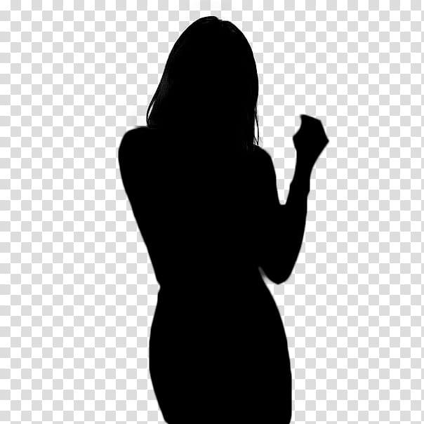 Microphone, Finger, Silhouette, Shoulder, Black M, Standing, Blackandwhite, Hand transparent background PNG clipart