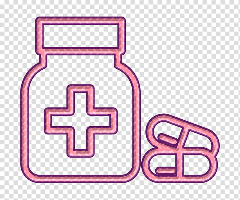 Medication icon Drug icon Medical icon, Line, Material Property, Symbol transparent background PNG clipart