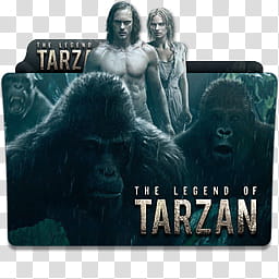 The Legend of Tarzan  Folder Icon , The Legend of Tarzan v_x transparent background PNG clipart