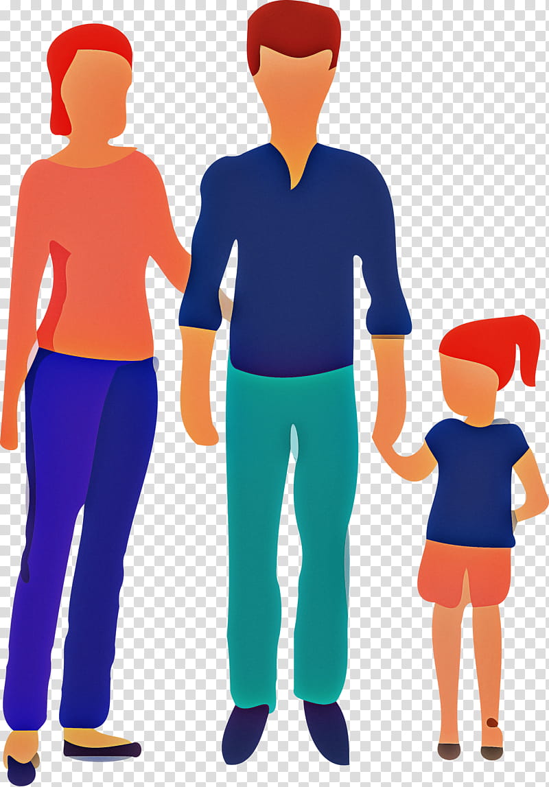 family day happy family day international family day, People, Standing, Child, Gesture, Electric Blue, Conversation, Style transparent background PNG clipart