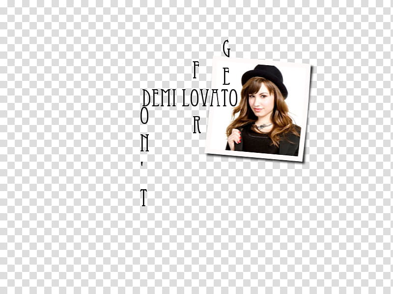 Demi Lovato Don t Forget transparent background PNG clipart