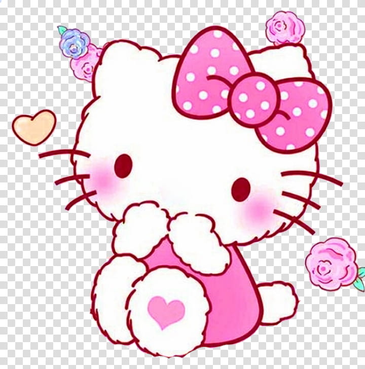 Hello Kitty Pink, Cat, Sanrio, Kawaii, Mobile Phones, Kuromi, Theme, Cuteness transparent background PNG clipart