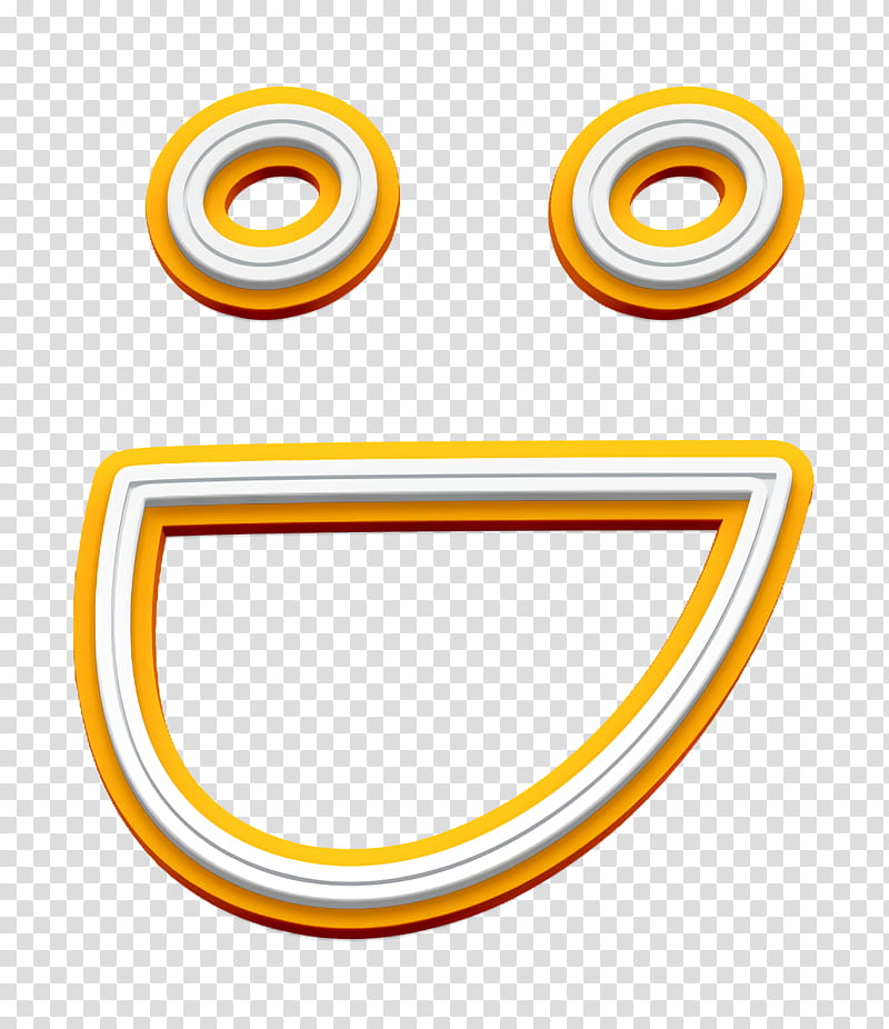 brand icon logo icon network icon, Smug Icon, Social Icon, Yellow, Line, Symbol, Circle, Emoticon transparent background PNG clipart