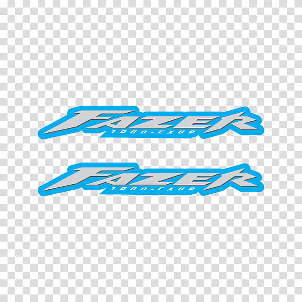 Yamaha Logo, Fazer, Angle, Line, Yamaha Fazer, Yamaha Motor, Turquoise, Electric Blue transparent background PNG clipart