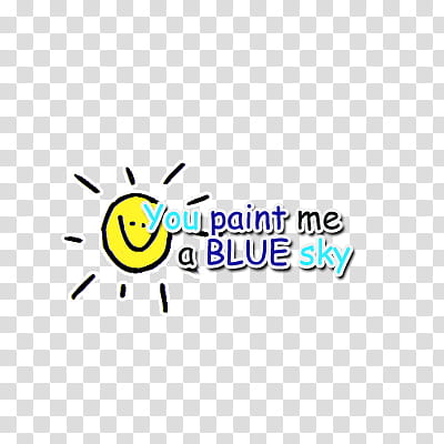 SpeakNow , You Paint me a Blue Sky logo transparent background PNG clipart