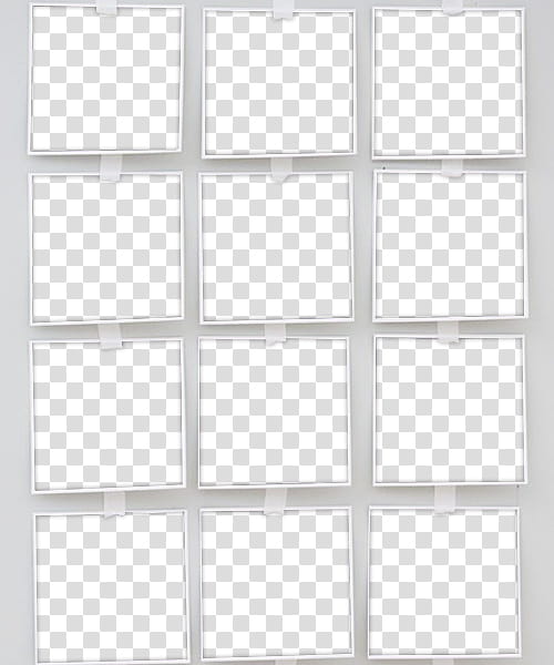 Polaroids Templates collagues, white sticky notes transparent background PNG clipart