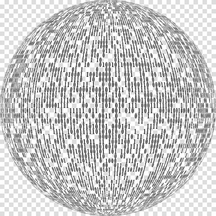 Digital Abstract, Abstract Art, Digital Art, Computer Software, Line Art, Binary Number, Sphere, Ball transparent background PNG clipart