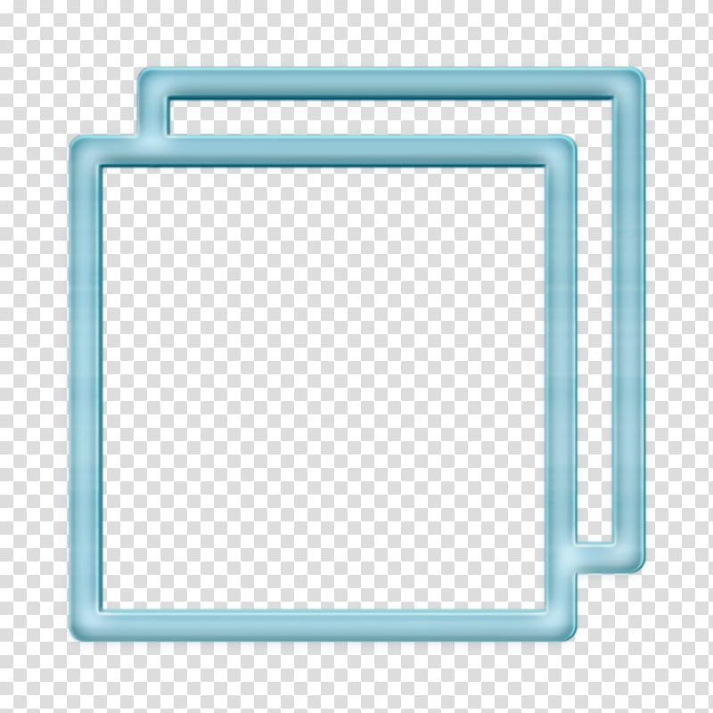 clipboard icon clone icon copy icon, Duplicate Icon, Multiply Icon, Turquoise, Aqua, Rectangle, Square transparent background PNG clipart
