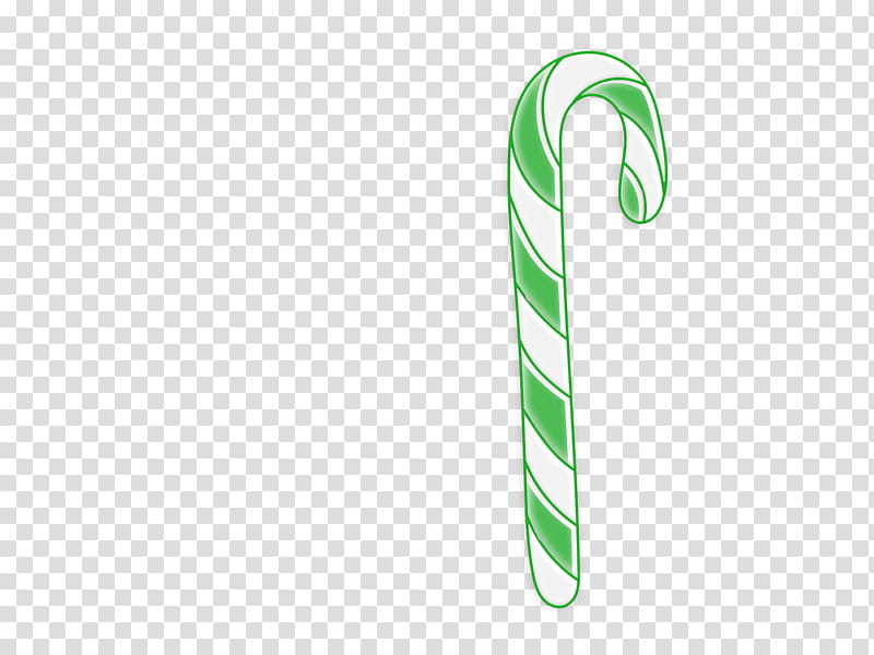 Twas The Night Before Christmas, white and green candycane illustration transparent background PNG clipart