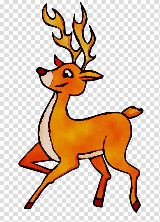 Reindeer, Whitetailed Deer, Drawing, Antler, Cartoon, Animal Figure, Wildlife, Fawn transparent background PNG clipart