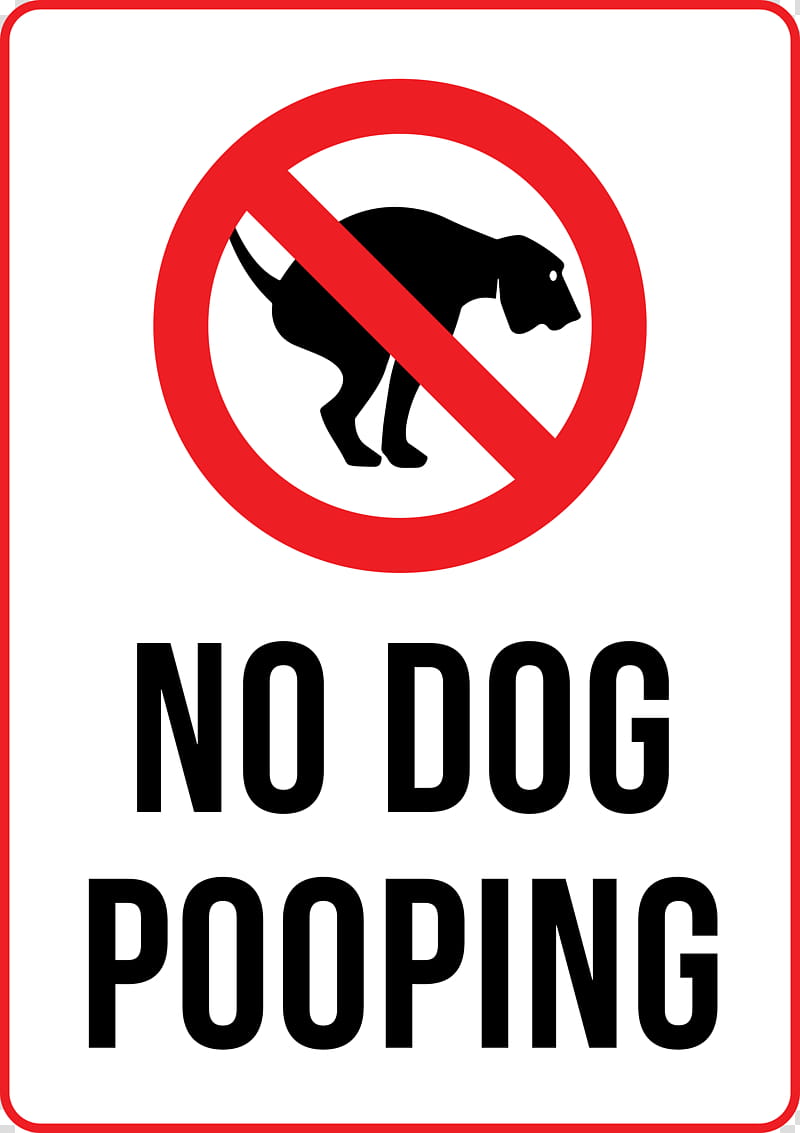 Dog Logo, Defecation, Feces, Medical Sign, Symptom, Human Feces, Warning Sign, No Dog Poop Yard Signby Duke Za Daisy transparent background PNG clipart