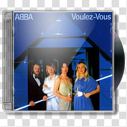 Abba, , Voulez Vous transparent background PNG clipart