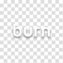 Ubuntu Dock Icons, burn, burn text on back background transparent background PNG clipart