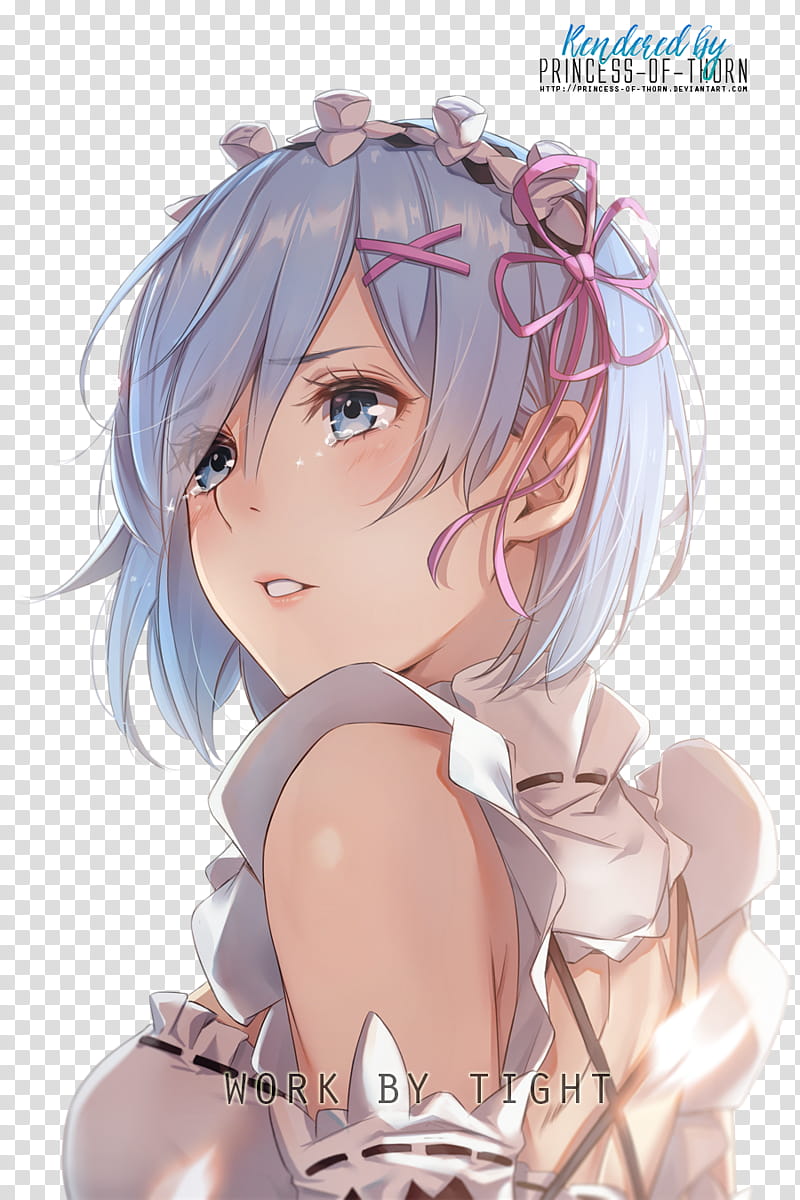 Rem Render, Princess of Thorn transparent background PNG clipart