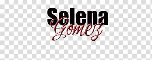 Selena Gomez, Selena Gomez text transparent background PNG clipart