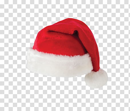 CHRISTMAS, Santa hat transparent background PNG clipart
