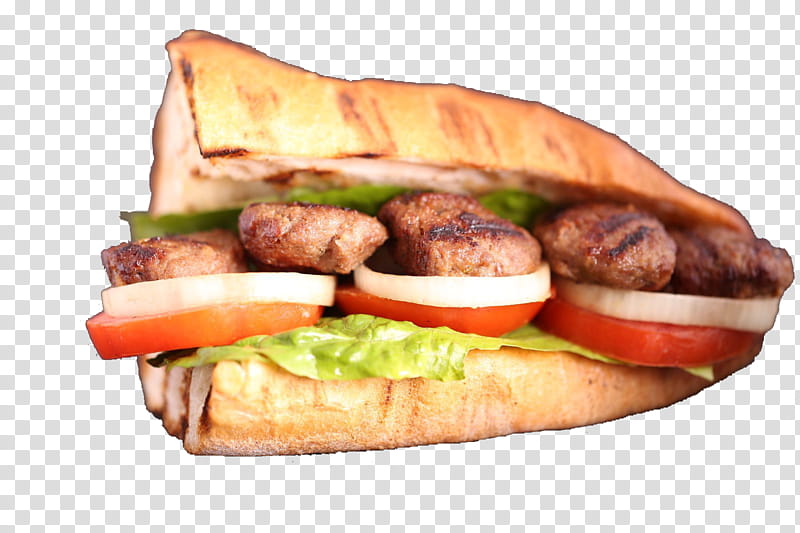 Junk Food, Meatball, Doner Kebab, Kofta, Hamburger, Sandwich, Falafel, Toast transparent background PNG clipart