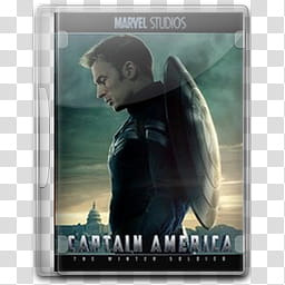Captain America The Winter Soldier DVD Icons, Captain America The Winter Soldier  transparent background PNG clipart