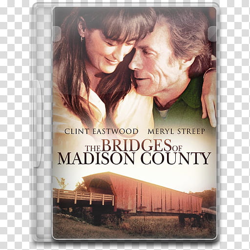 Movie Icon Mega , The Bridges of Madison County, The Bridges of Madison County case transparent background PNG clipart